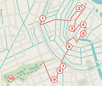 how to cycle in amsterdam