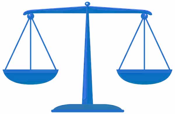 balance scales