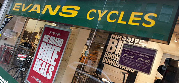 evans cycles