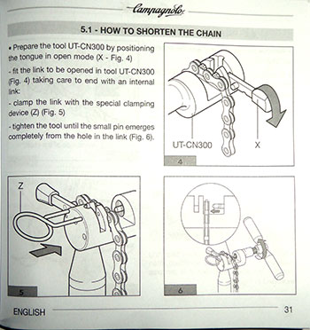 campagnolo user manual