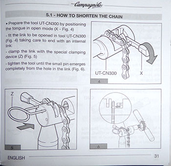 campagnolo user manual