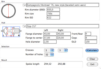 spoke length calculator