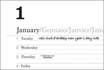 rouleur calendar