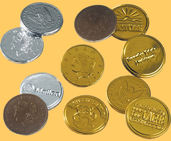 chocolate money