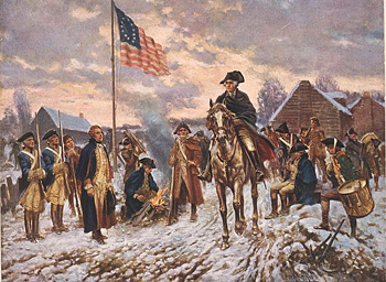 washington at valley forge