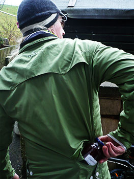 rear pocket