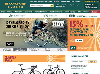 evans cycles