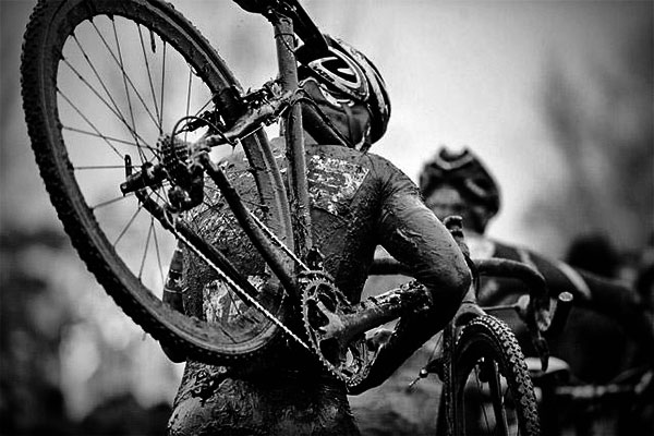 carrying the bike