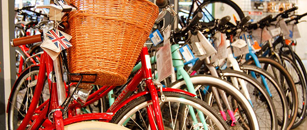cycle store interior