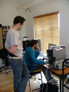 james and david