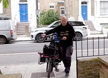 e-cargo bike - hammersmith heating