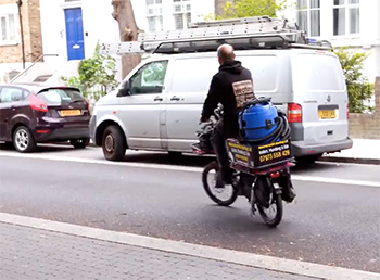 e-cargo bike - hammersmith heating