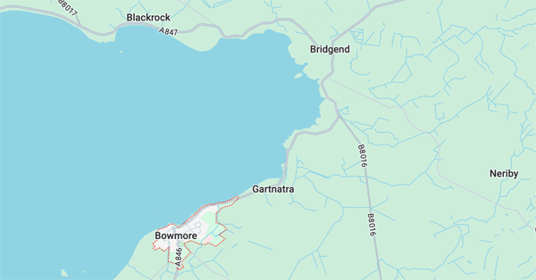 bowmore to bridgend