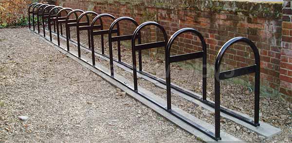 empty bike racks