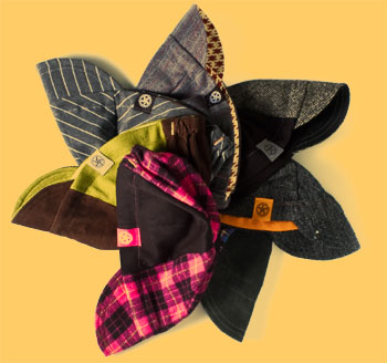 upcycled caps