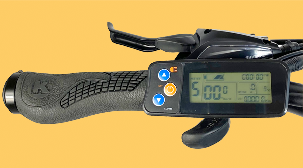 e-bike control panel