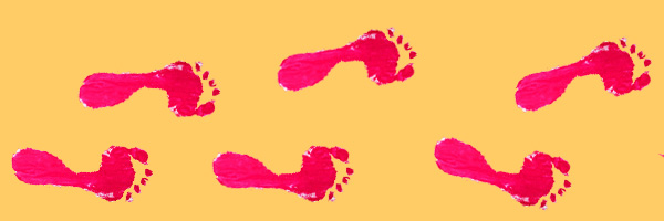 footsteps
