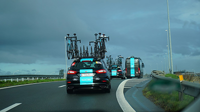 team sky ford mondeos