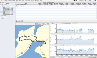 garmin training centre