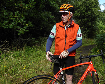 hilltrek ventile hebridean cycling gilet