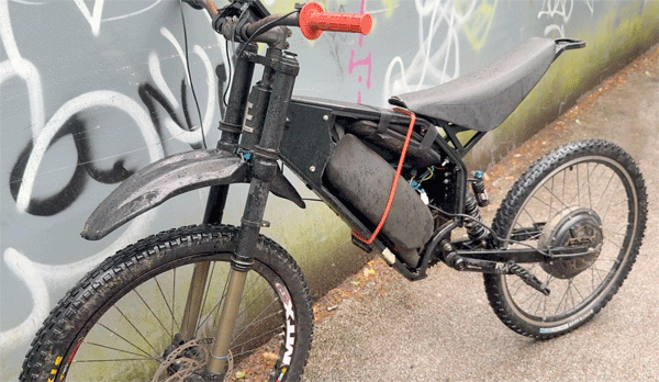 illegal e-bike