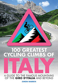 100 greatest cycling climbs of italy - simon warren