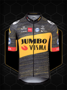 jumbo visma tour jersey