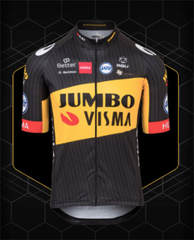jumbo visma tour jersey