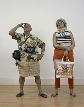duane hanson's tourists