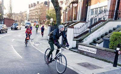 cycling in london