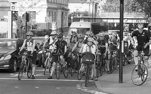 cycle traffic