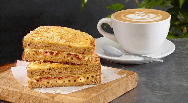 coffee and a toastie