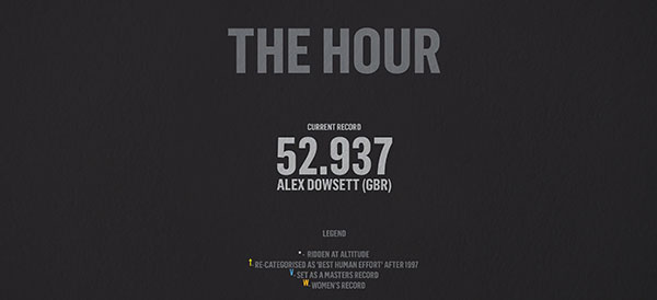 massif central hour record poster