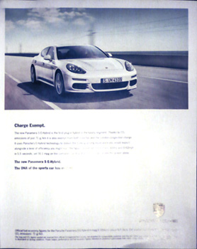 porsche advert