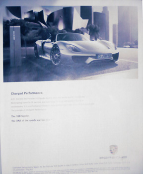 porsche advert