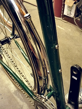 hand operated front mech