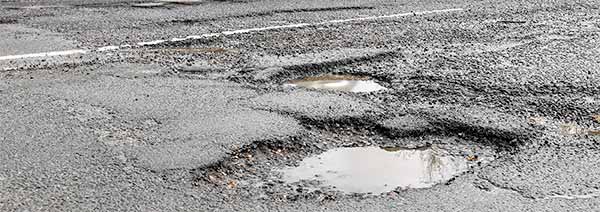 potholes