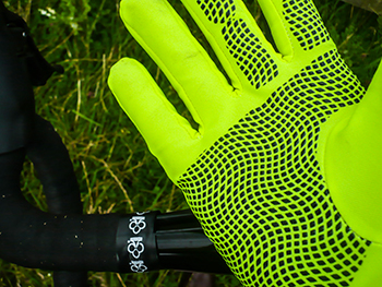 prendas super roubaix fluoro gloves
