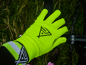 prendas super roubaix fluoro gloves