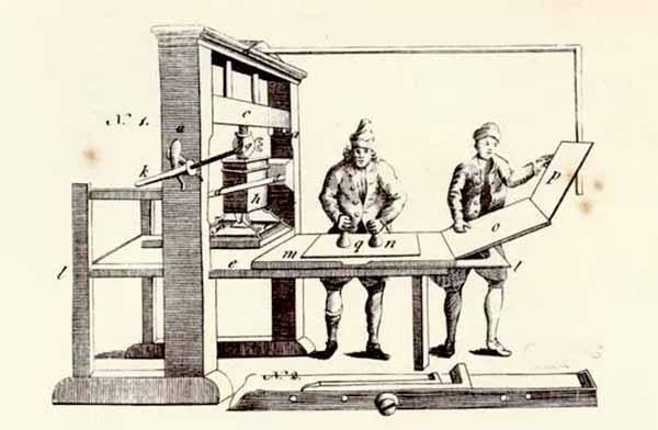 printing press