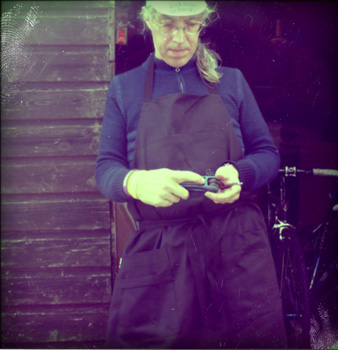 rapha workshop apron