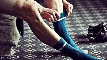 rapha city socks morroccan blue