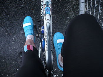 rapha climbers' shoes