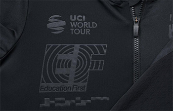 rapha education first black jersey