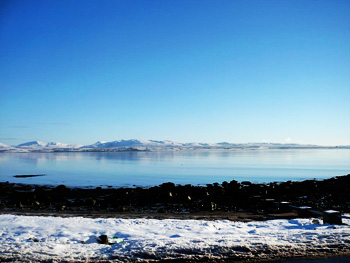 loch indaal towards bowmore