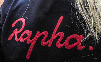 rapha organic cotton log sweatshirt