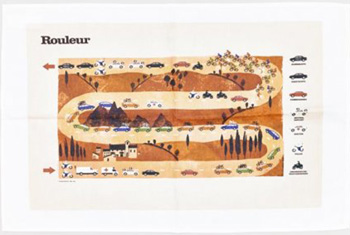 rouleur tea towel