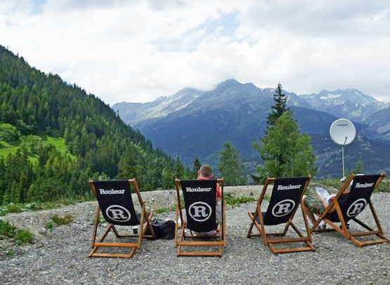 rouleur deckchair