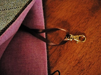 tweed musette