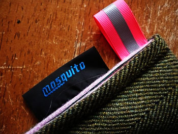 tweed musette